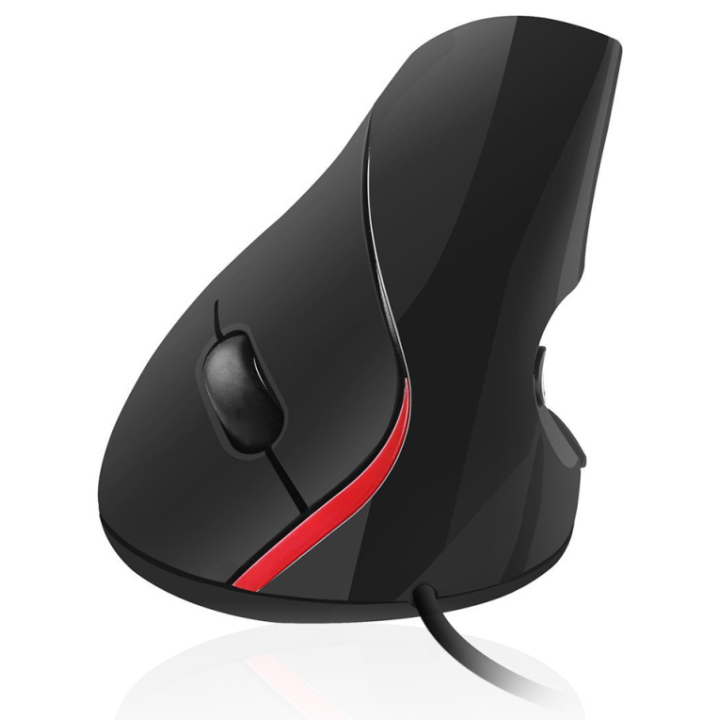 RATON EWENT EW3156 ERGONOMICO OPTICO 1000 DPI NEGRO USB