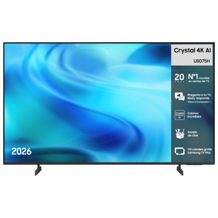 TV SAMSUNG 43" TU43U8075H CRYSTAL UHD SMART TV BT