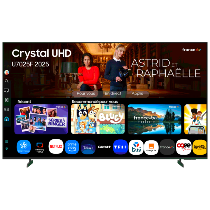 TV SAMSUNG 50" TU50U7025F CRYSTAL UHD SMART TV BT
