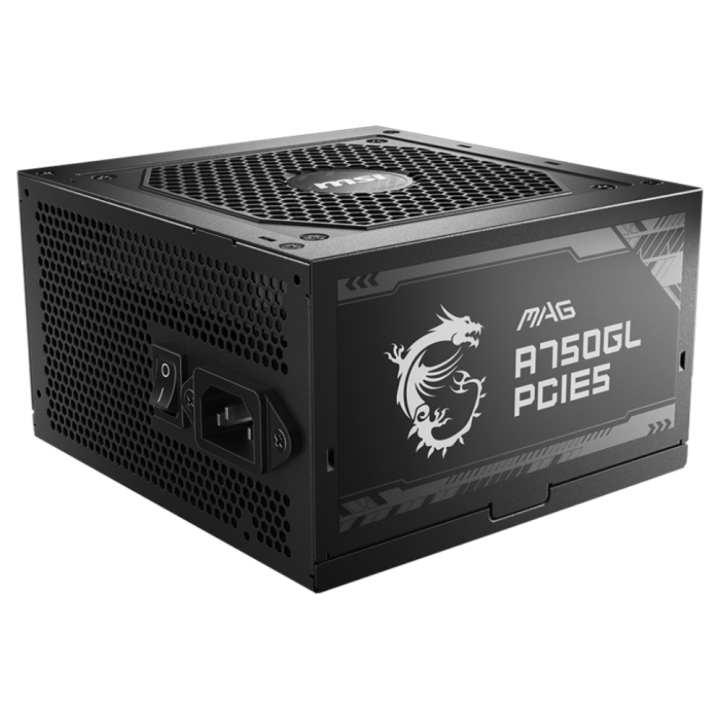 FUENTE ALIMENTACION MSI MAG A750GL PCIE5 750W 80+ GOLD