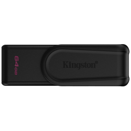 MEMORIA USB 3.2 KINGSTON 64GB DTXS/64GB BLACK/BLACK