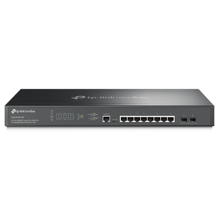 SWITCH TP LINK OMADA TL-SG3210xHP-M2 / L2+, 8x2,5G POE+, 2SFP+, 240W