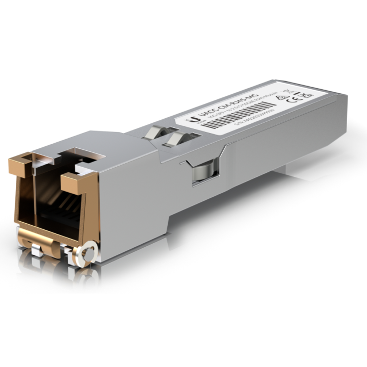 MODULO SFP+ UBIQUITI UACC-CM-RJ45-MG UFIBER TRANSCEIVER