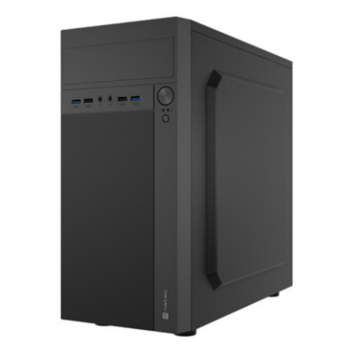 CAJA NATEC HELIX MICRO ATX 2×USB 3.0 + 2×USB 2.0 + MINIJACK X 2 SIN FUENTE MINI