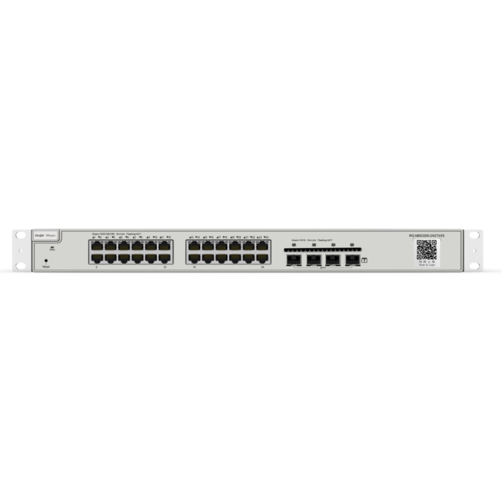 SWITCH RUIJIE REYEE RG-NBS3200-24GT4XS-P GIGALAN 24p SFP 4p POE+ L2 GESTIONABLE