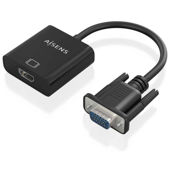 CABLE CONVERSOR AISENS SVGA/M+JACK 3.5/H+USB MICROB/H A HDMI A/H 20CM