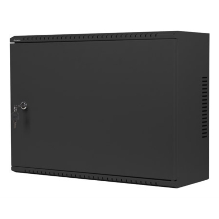 ARMARIO LANBERG MURAL RACK 19" 4U+3U/540X200 BAJO PERFIL NEGRO ENSAMBLADO