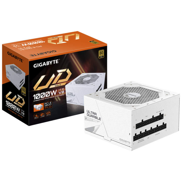 FUENTE ALIMENTACION GIGABYTE GP-UD1000GM PG5 ICE 1000W 80+ GOLD