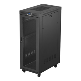 ARMARIO LANBERG RACK 19" 32U 600X1000 FLAT PACK PUERTA PERFORADA DISPLAY LCD BK