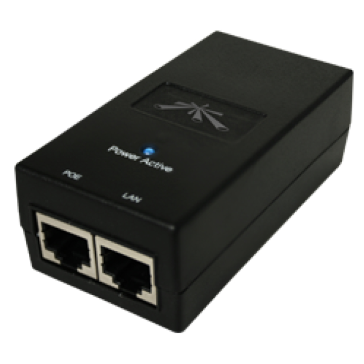 INYECTOR POE UBIQUITI POE-24-12W-G ISP POE INJECTORS 24V 12W 0,5A GIGA