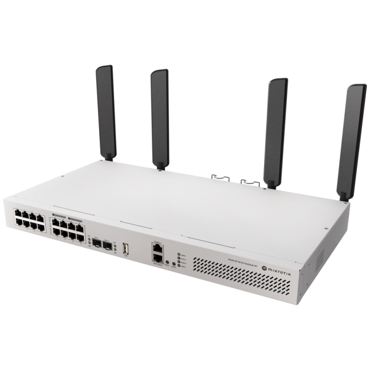 ROUTER MIKROTIK CRS418-8P-8G-2S+5axQ2axQ-RM