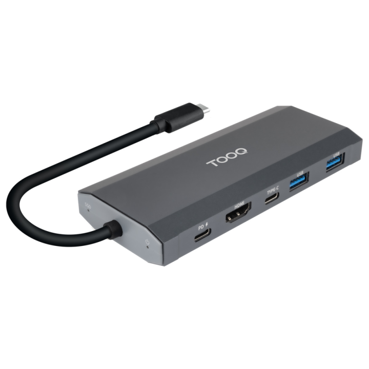 CARCASA+HUB TOOQ TQE-2241G M.2 NGFF/NVMe USB 3.2 GEN2