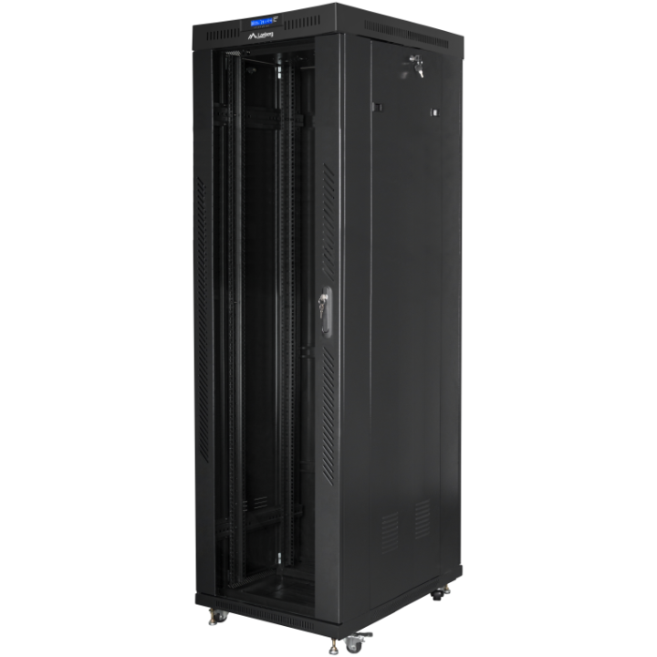 ARMARIO LANBERG RACK 19" 42U 600X1000 FLAT PACK NEGRO