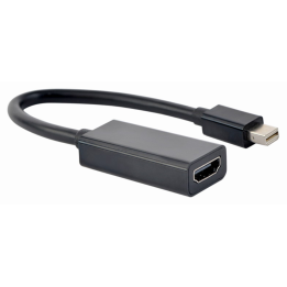 CABLE ADAPTADOR 4K GEMBIRD MINI DISPLAYPORT A HDMI, NEGRO