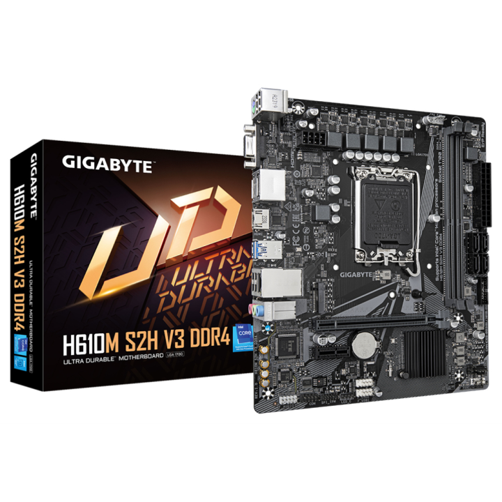 PLACA BASE GIGABYTE H610M S2H V3 1700 MATX 2XDDR4
