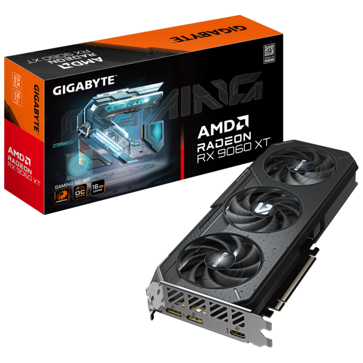 TARJETA GRAFICA GIGABYTE RX 9060XT OC GAMING 16GB