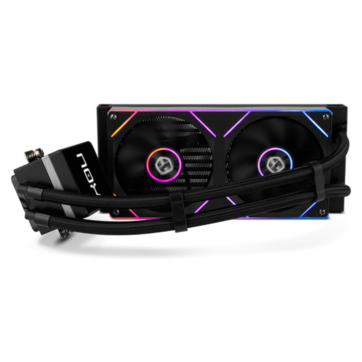 REFRIGERACION LIQUIDA NOX HUMMER M-240 240MM LCD MAGNETICO ARGB NEGRO