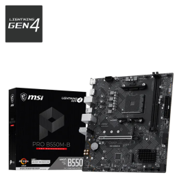 PLACA BASE MSI PRO B550M-B AM4 DDR4