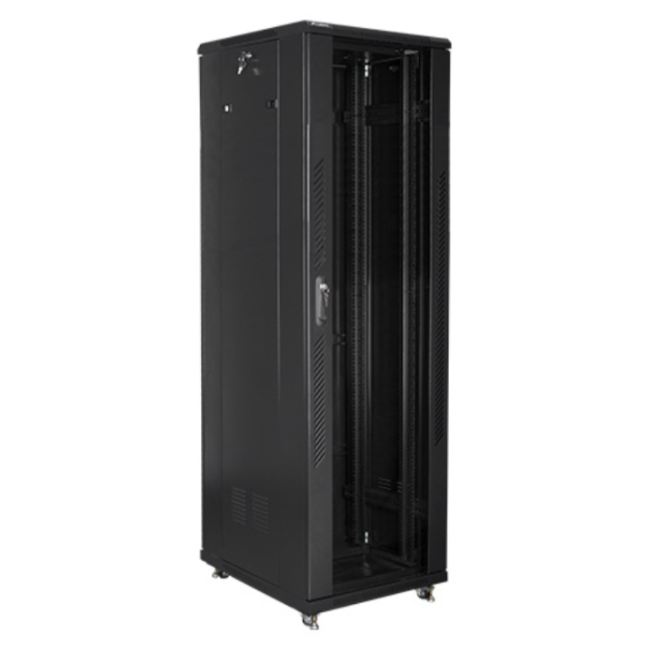 ARMARIO LANBERG RACK 19" 42U 600X800 FLAT PACK BLACK NEGRO