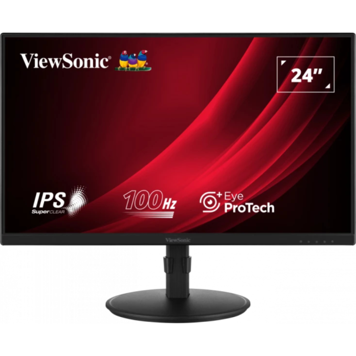 MONITOR VIEWSONIC 24" VG2408A FHD IPS LED VGA HDMI DP USB MULTI ERGONOMIC