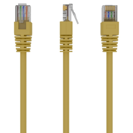 CABLE RED GEMBIRD UTP CAT5E 1M AMARILLO
