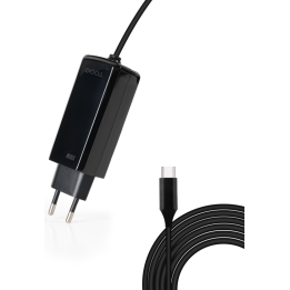 CARGADOR TOOQ PORTATIL GAN USB-C PD 100W CUBICO NEGRO