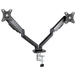 SOPORTE MESA TOOQ PANT. GIRA INCLI 2 BRAZOS 17-32 NEGRO